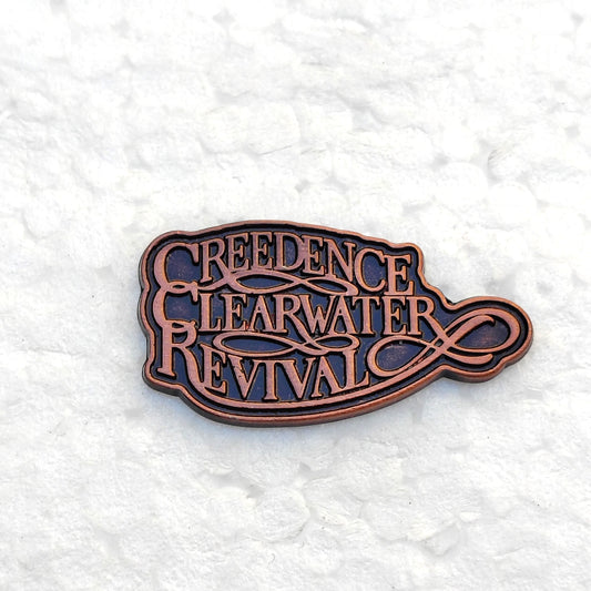 Creedance Clearwater Revival Metal Die-Struck Pin
