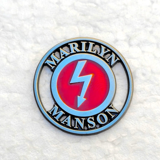 Marilyn Manson Metal Die-Struck & Enamel Pin