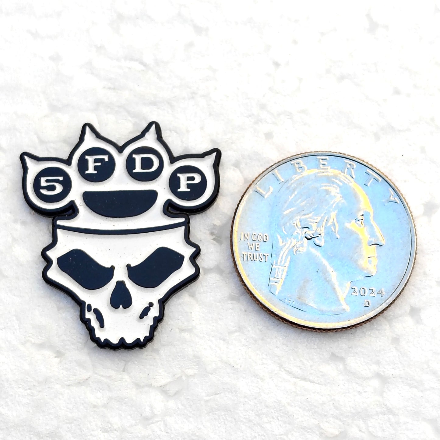 Five Finger Death Punch Enamel Pin