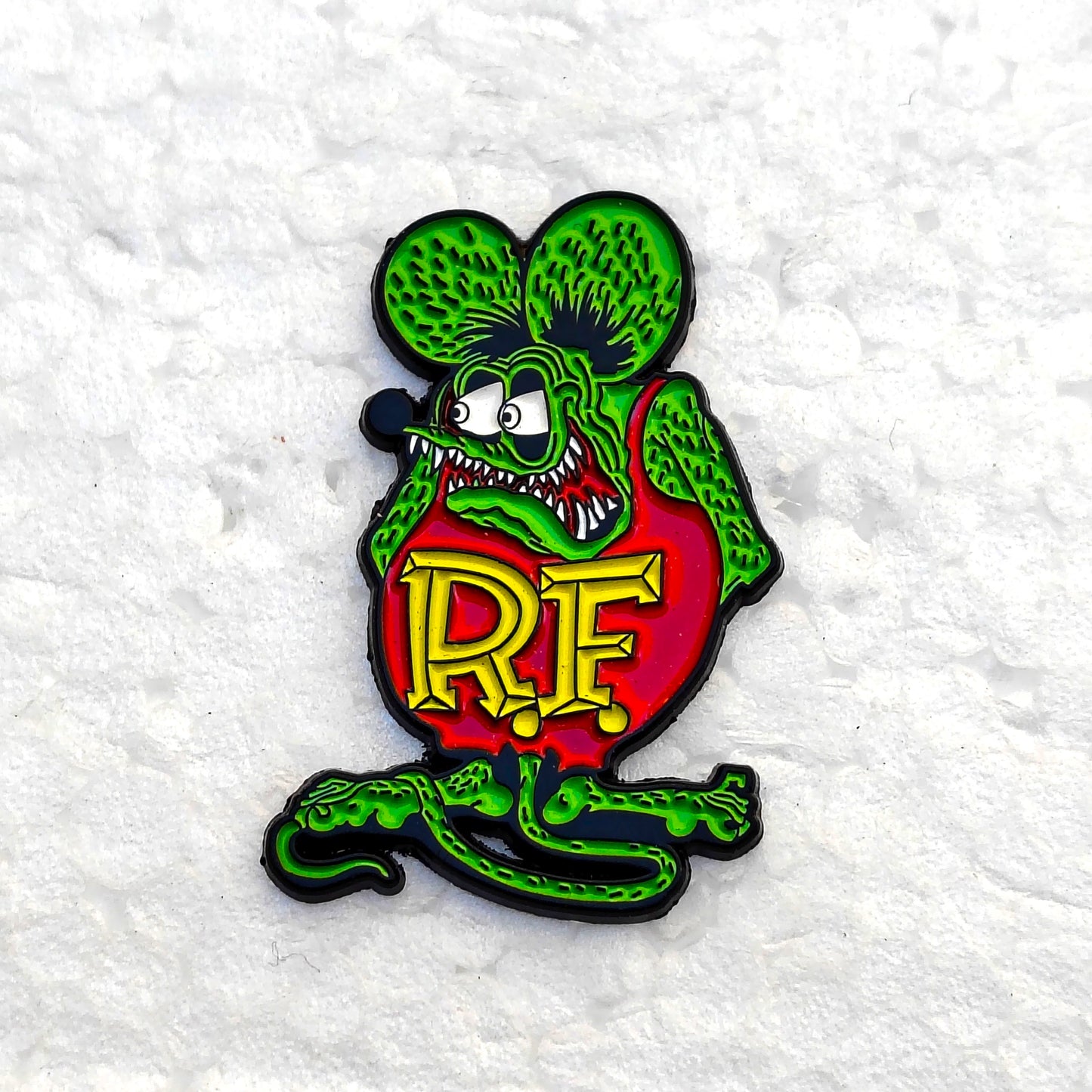 Rat Fink Enamel Pin
