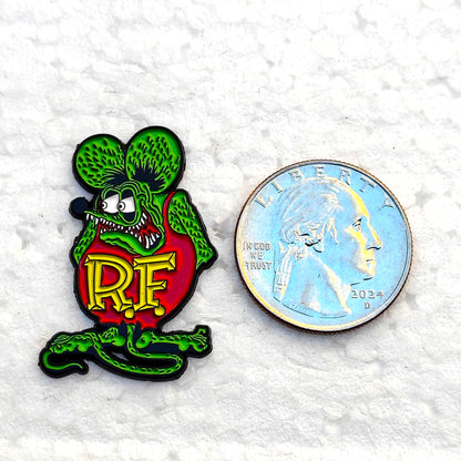 Rat Fink Enamel Pin