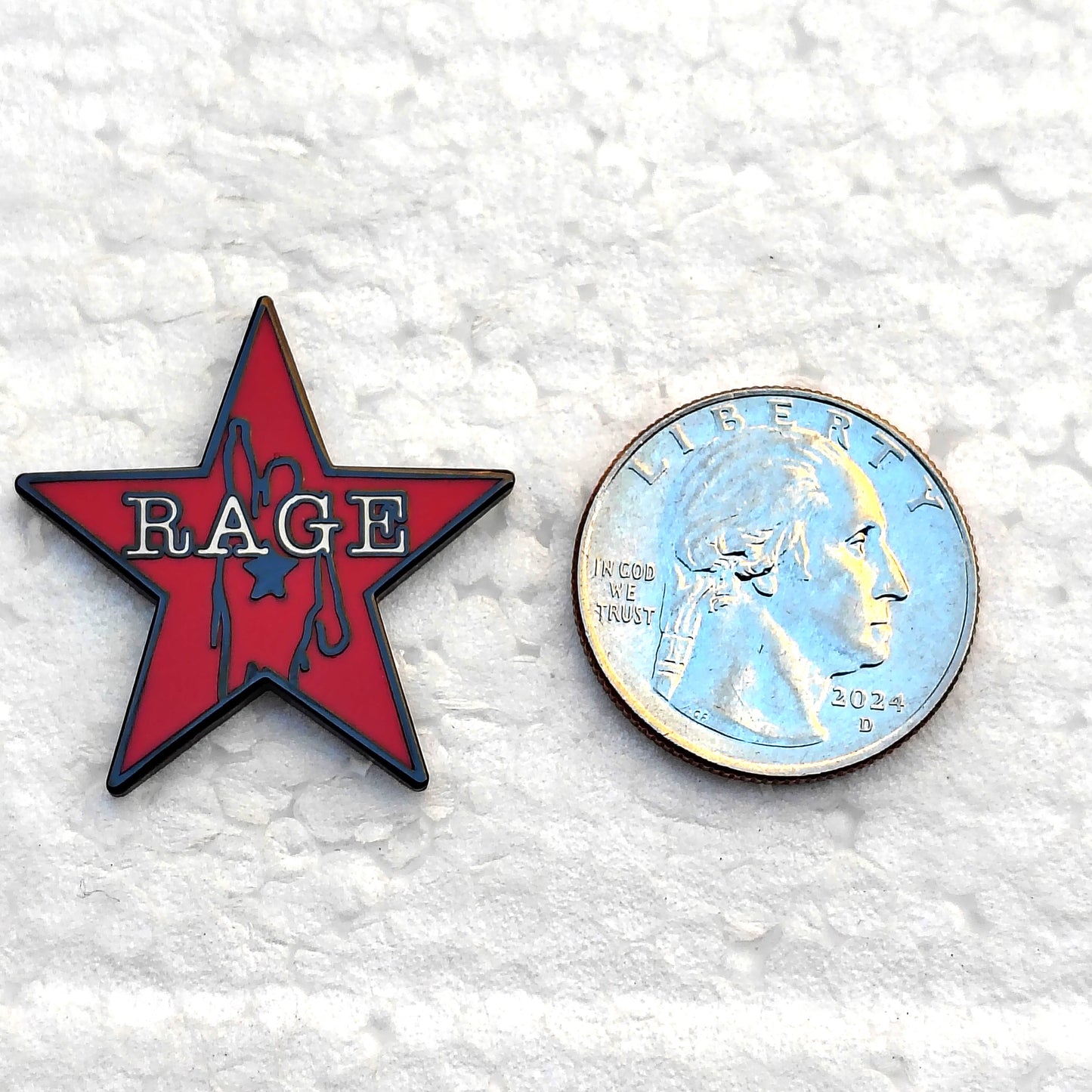 Rage Against The Machine Enamel Pin