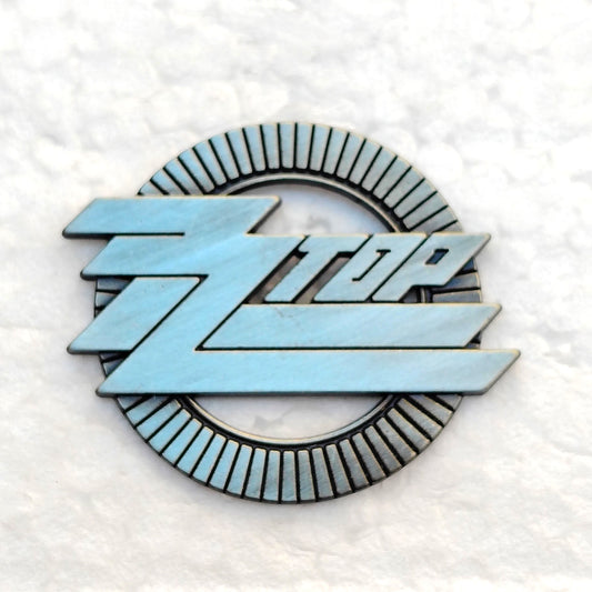 ZZ Top Metal Die-Struck Pin