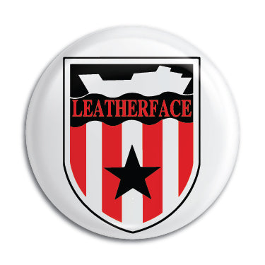 Leatherface 1" Button / Pin / Badge