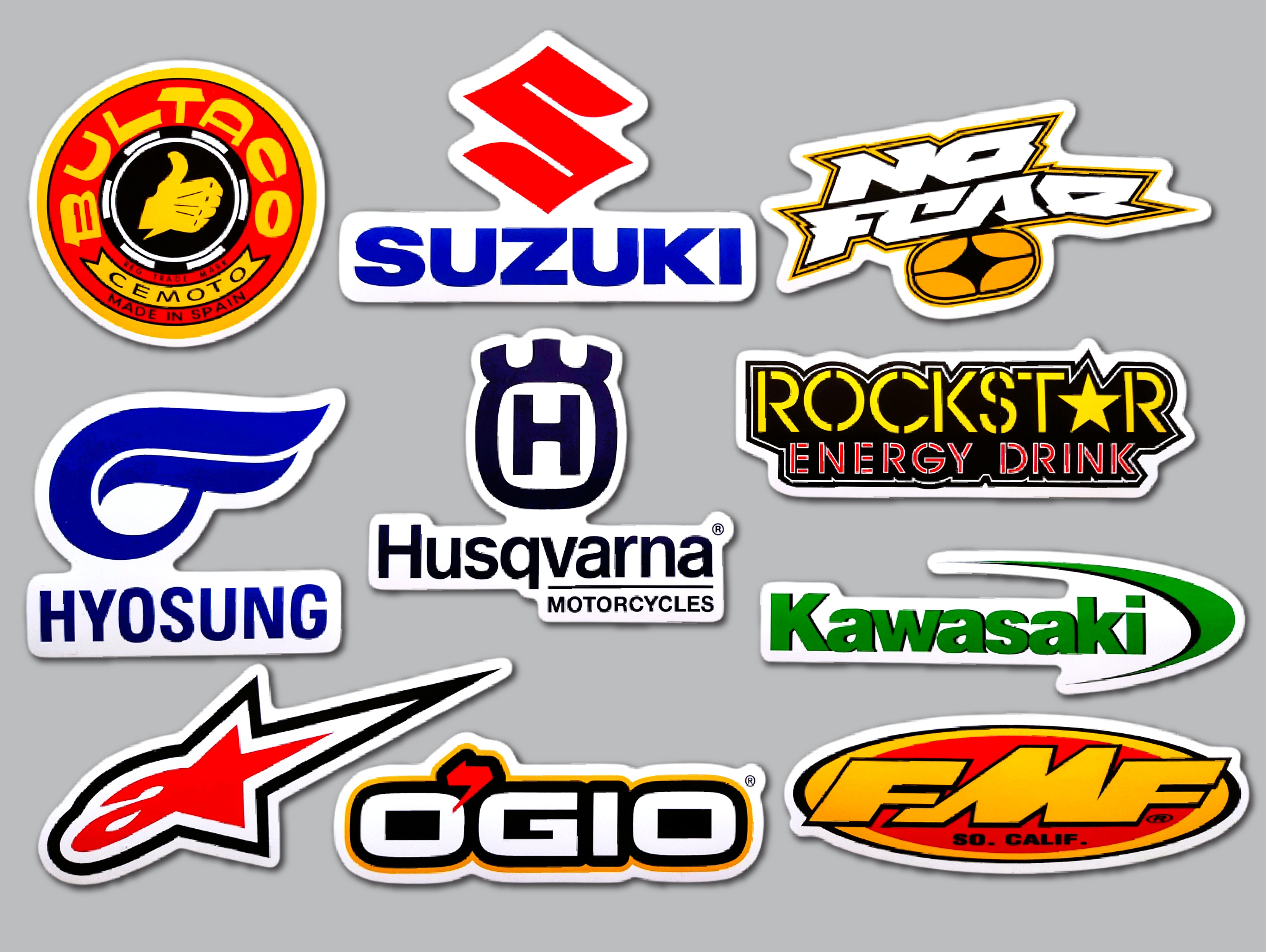 Mx Store Sticker Motocross Sticker Pack (10 Stickers) SET 2 – Omni-Cult