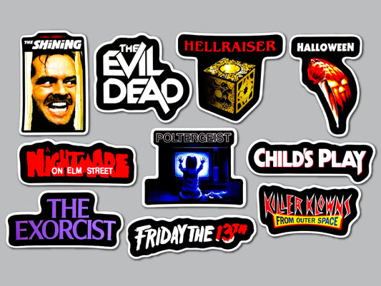 Classic Movie Sticker Pack (10 Stickers) Set 3