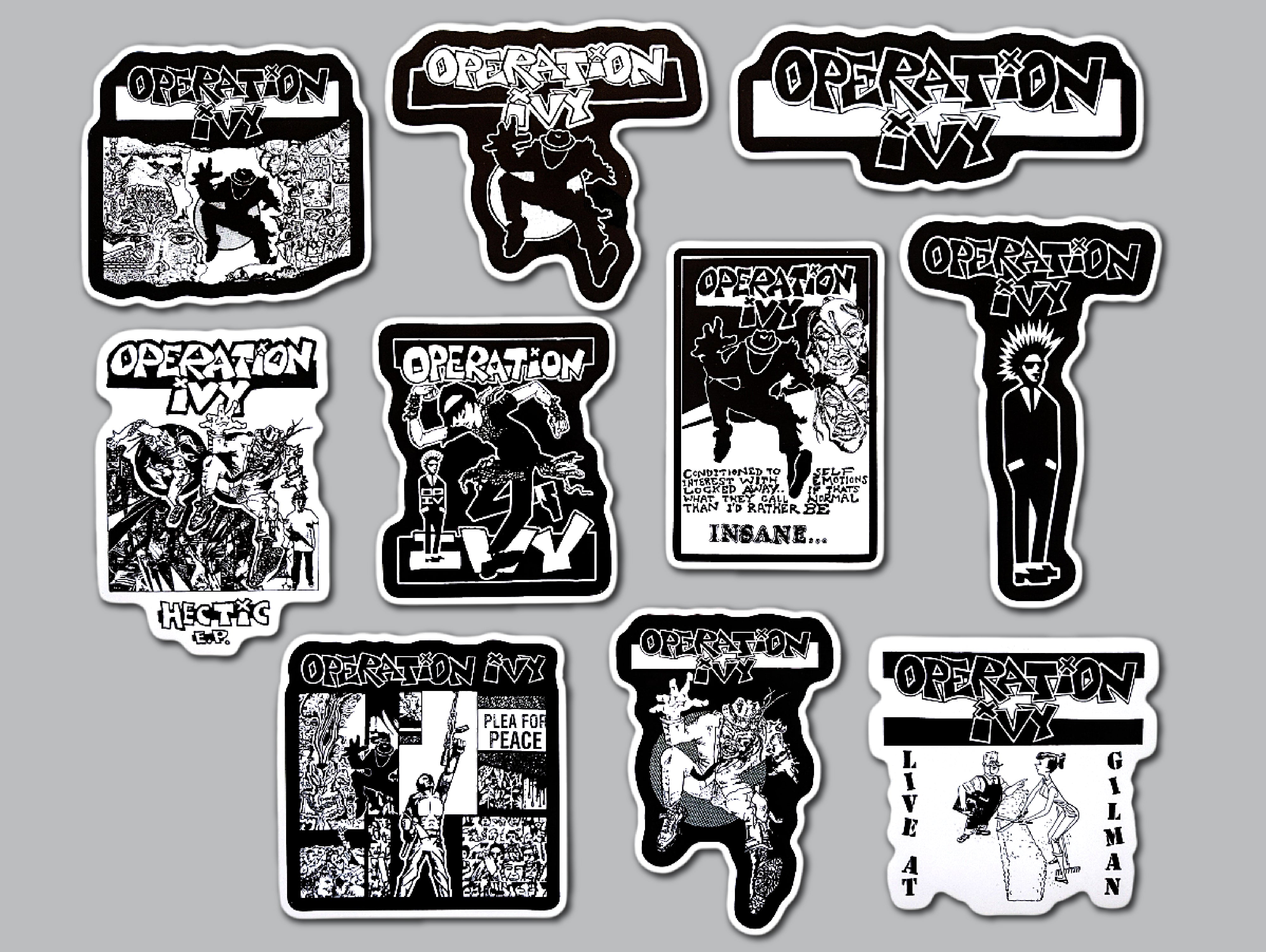 Operation Ivy Sticker Pack (10 Stickers) – Omni-Cult