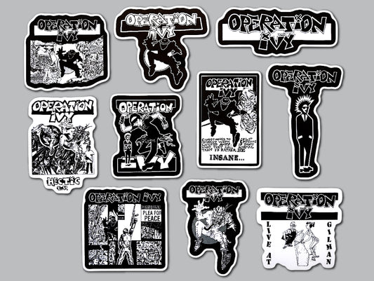 Operation Ivy Sticker Pack (10 Stickers)