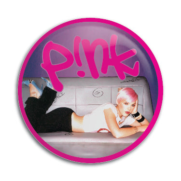 Pink 1" Button / Pin / Badge
