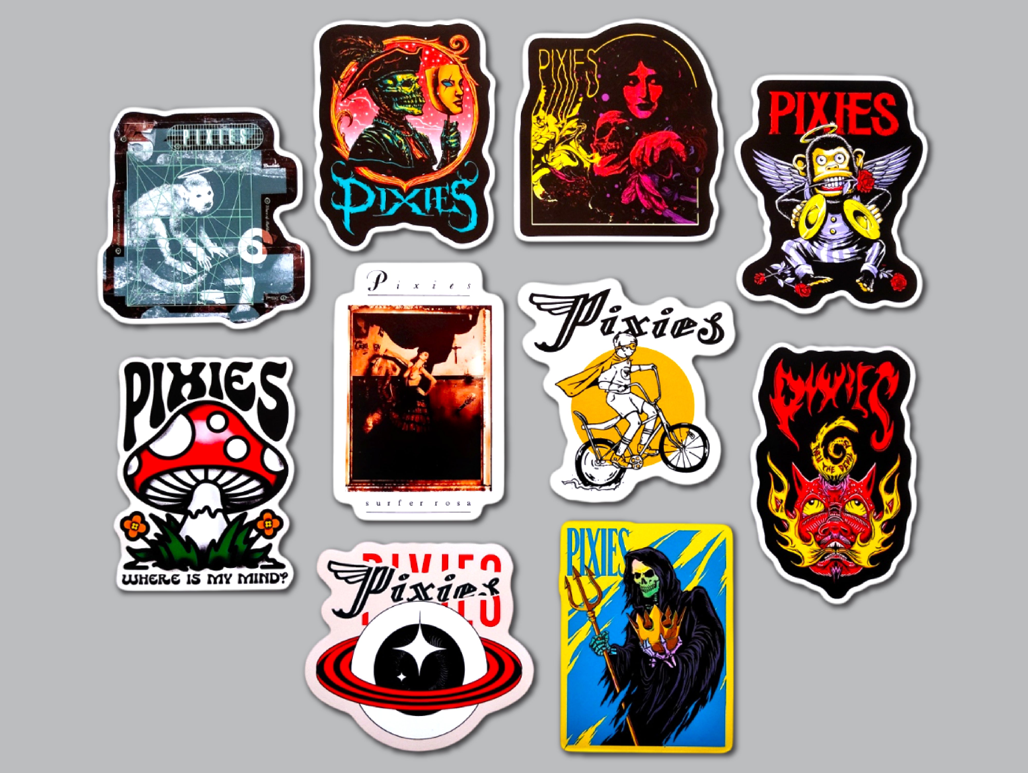 Pixo Sticker Pixies Sticker Pack (10 Stickers) – Omni-Cult