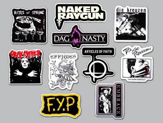 Punk Sticker Pack (10 Stickers) SET 34