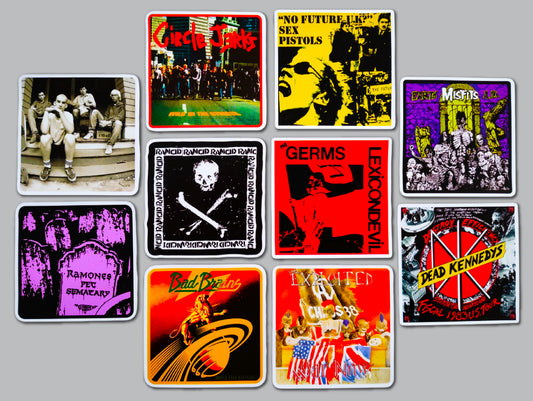 Punk Sticker Pack (10 Stickers) SET 16