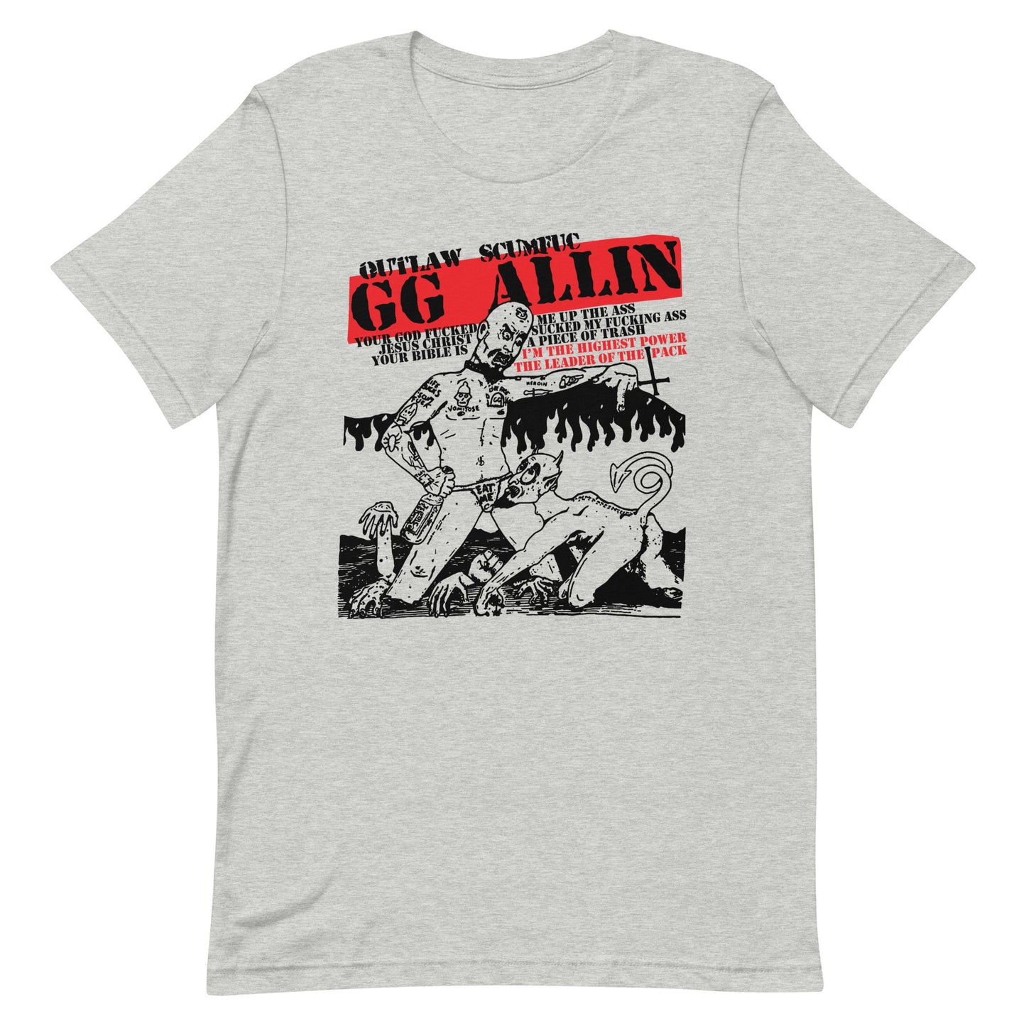 GG Allin - Outlaw Scumfuc T-Shirt