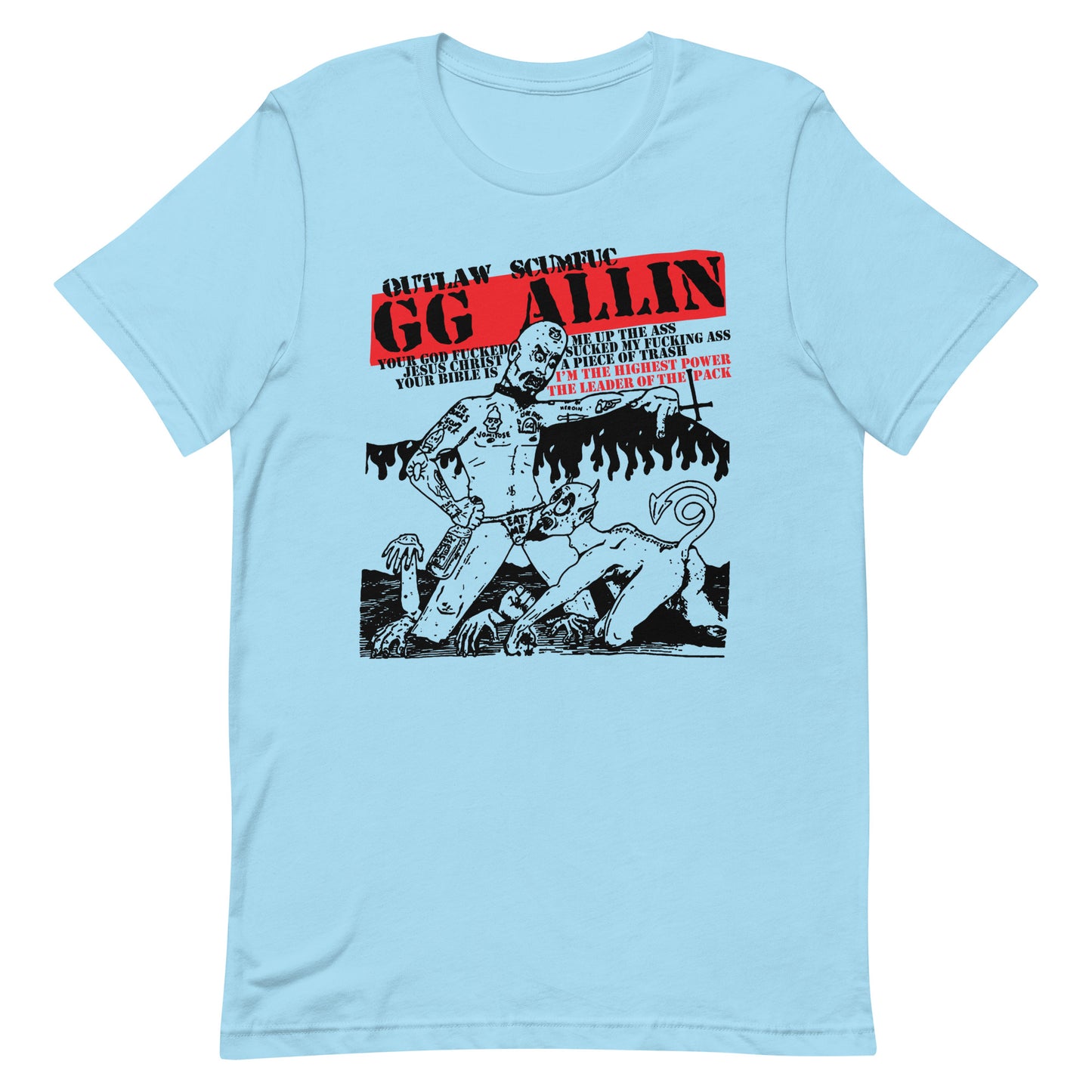 GG Allin - Outlaw Scumfuc T-Shirt