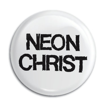 Neon Christ 1" Button / Pin / Badge Omni-Cult