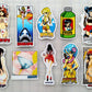 Hook-Ups Skateboards HUGE Anime Sticker Pack (60 Stickers) SET1