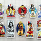 Hook-Ups Skateboards HUGE Anime Sticker Pack (60 Stickers) SET1
