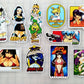 Hook-Ups Skateboards HUGE Anime Sticker Pack (60 Stickers) SET1