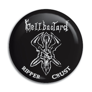 Hellbastard (Ripper Crust) 1" Button / Pin / Badge