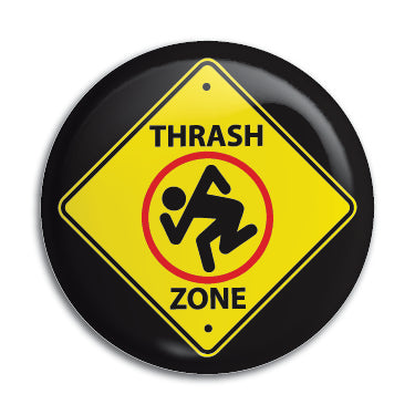 D.R.I. (Thrash Zone) 1" Button / Pin / Badge Omni-Cult