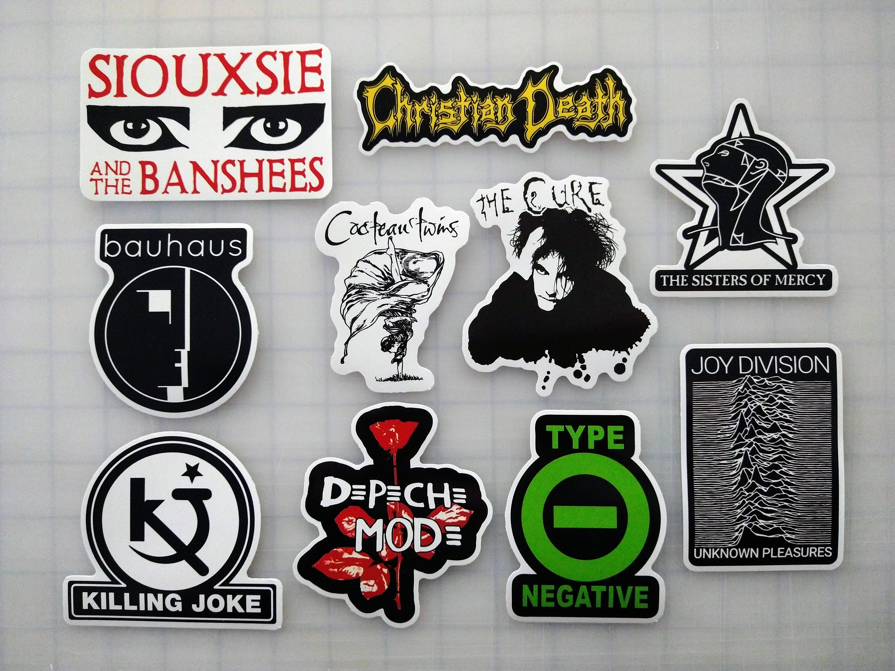 Gotg Sticker Goth / Gothic Sticker Pack (10 Stickers) SET 1 – Omni-Cult