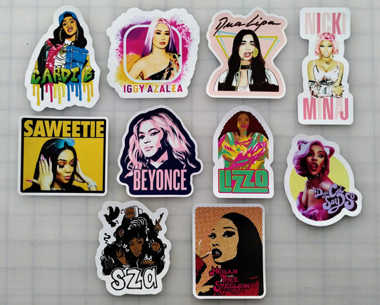 Women Of Today Sticker Pack (10 Stickers) SET 2